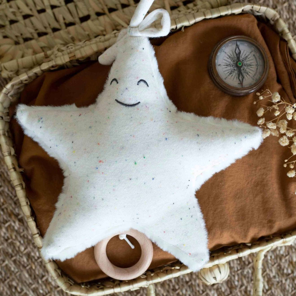 Peluche musicale ecru