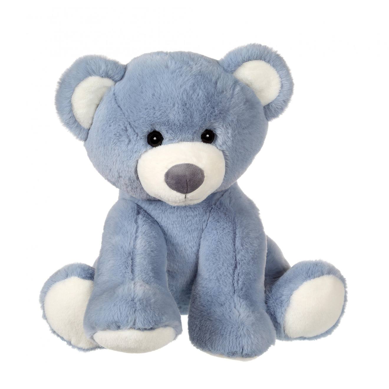 Peluche - ours floppy, bleu 40 cm bleu