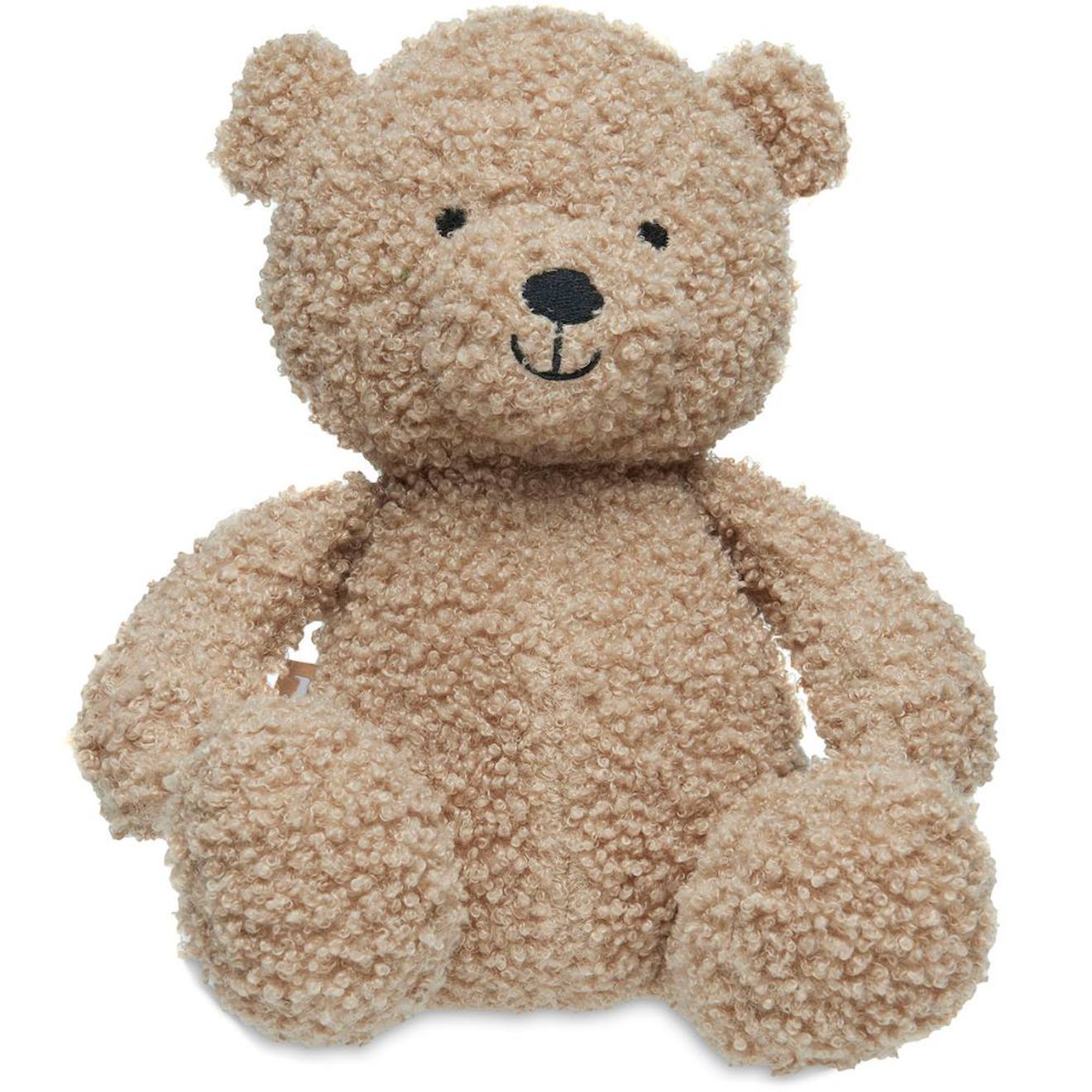 Peluche ours teddy bear olive green (25 cm) marron clair