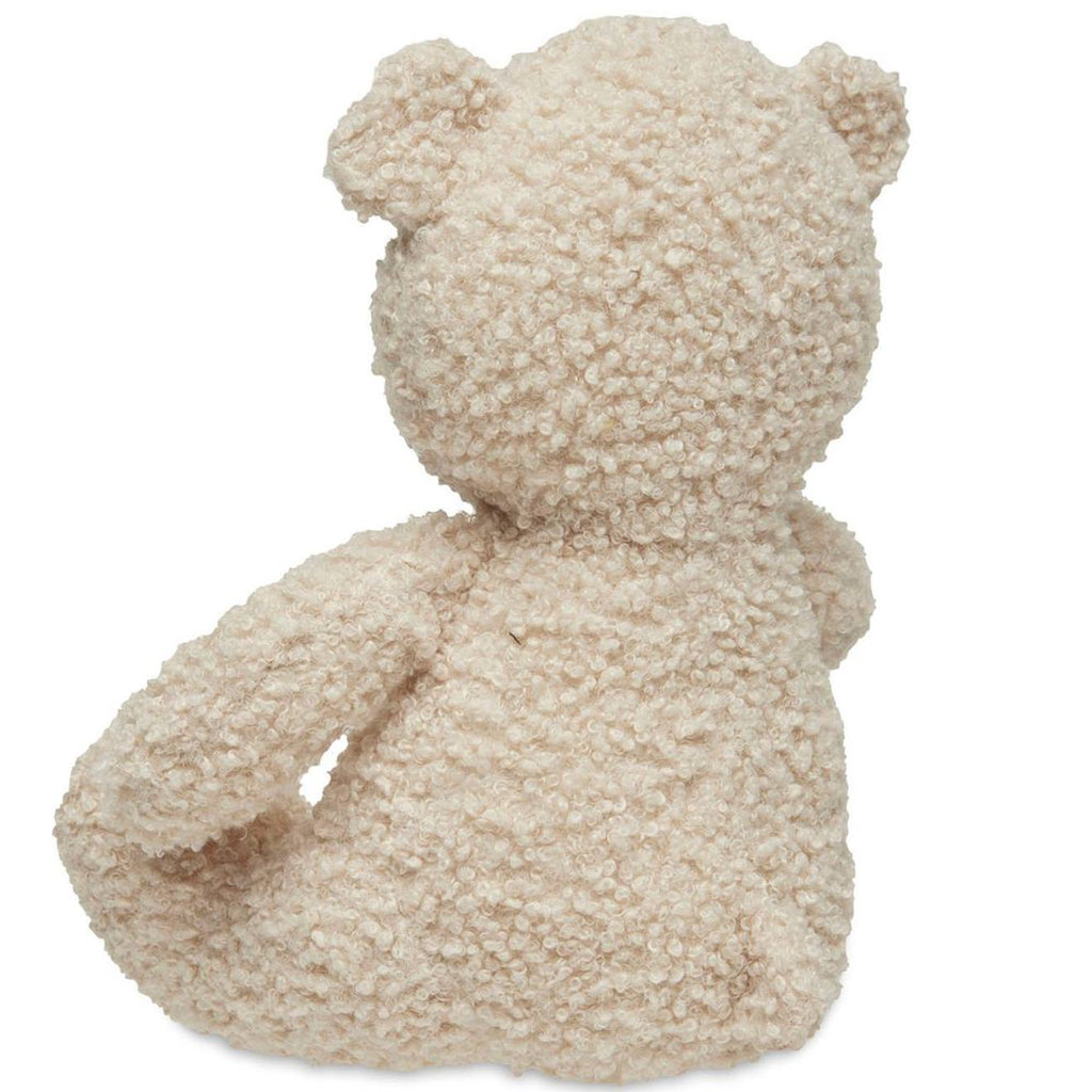 Peluche ours teddy bear olive green (25 cm) beige clair