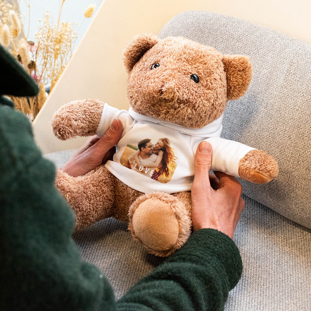 Peluche Ourson Photo à Personnaliser - Ourson à Personnaliser