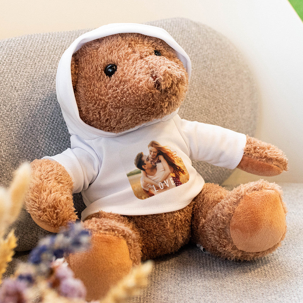 Peluche Ourson Photo à Personnaliser - Ourson à Personnaliser