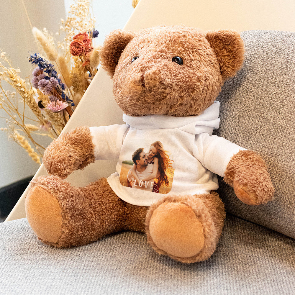 Peluche Ourson Photo à Personnaliser - Ourson à Personnaliser