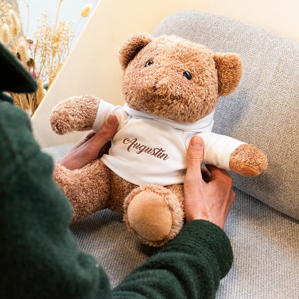Peluche Ourson Prénom à Personnaliser - Ourson à Personnaliser