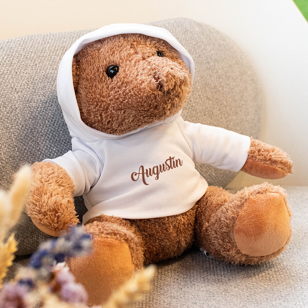 Peluche Ourson Prénom à Personnaliser - Ourson à Personnaliser