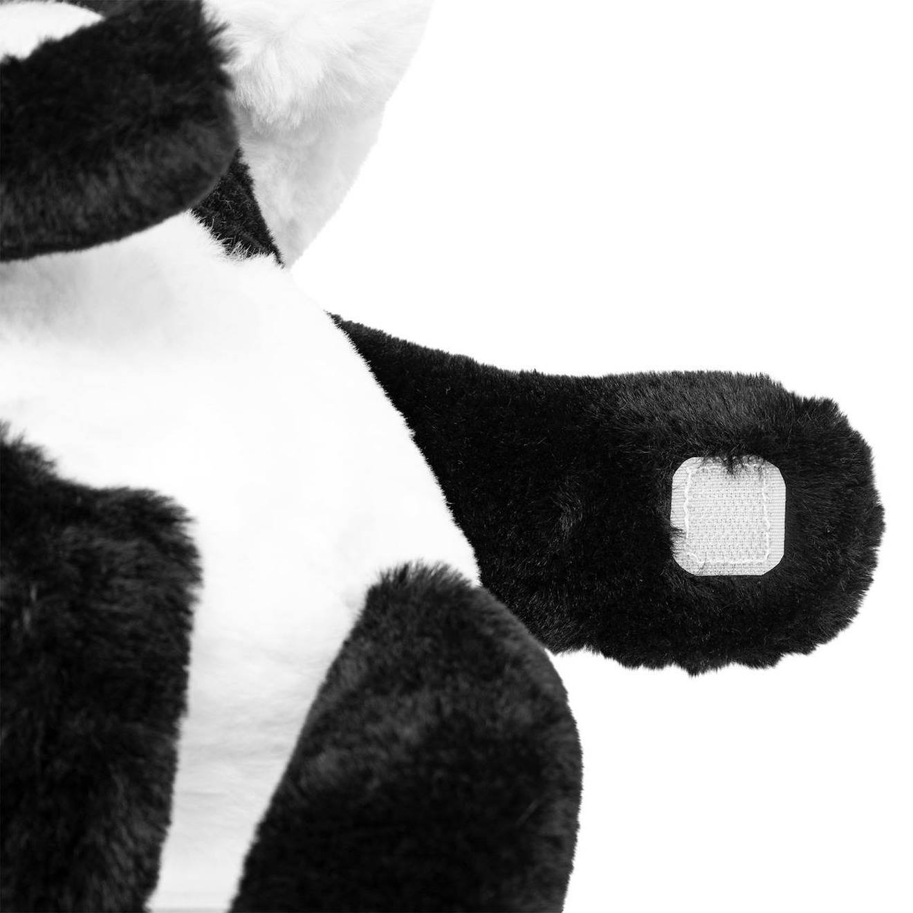 Peluche panda - andy noir et blanc