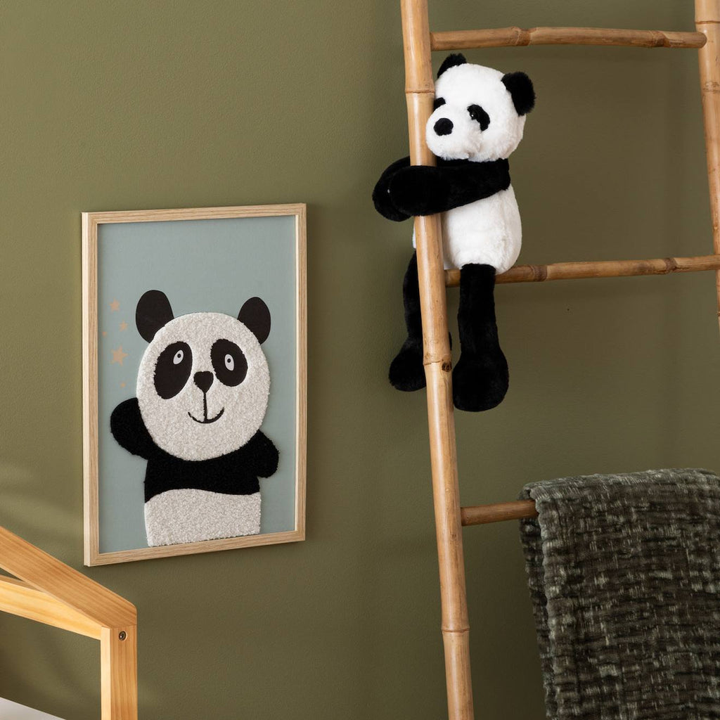 Peluche panda - andy noir et blanc