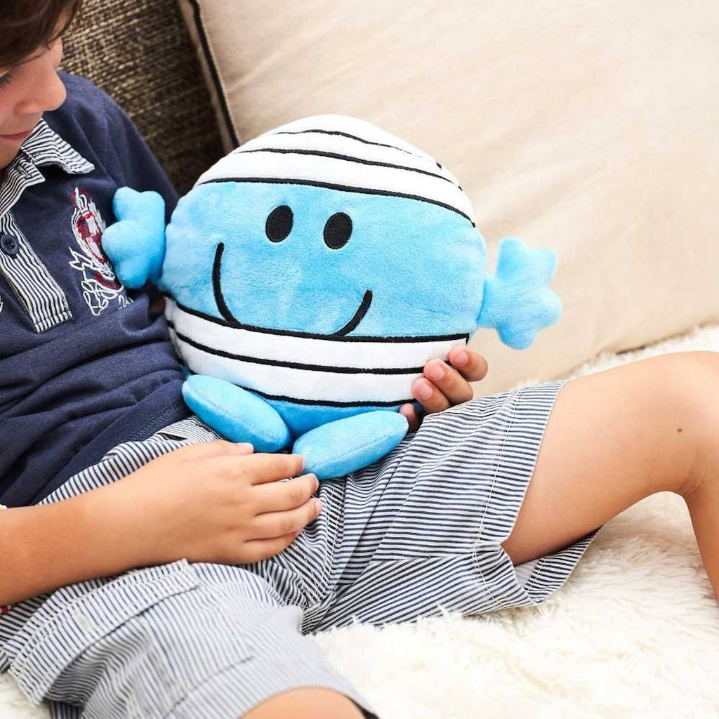 Peluche peluche bouillotte monsieur malchance marron