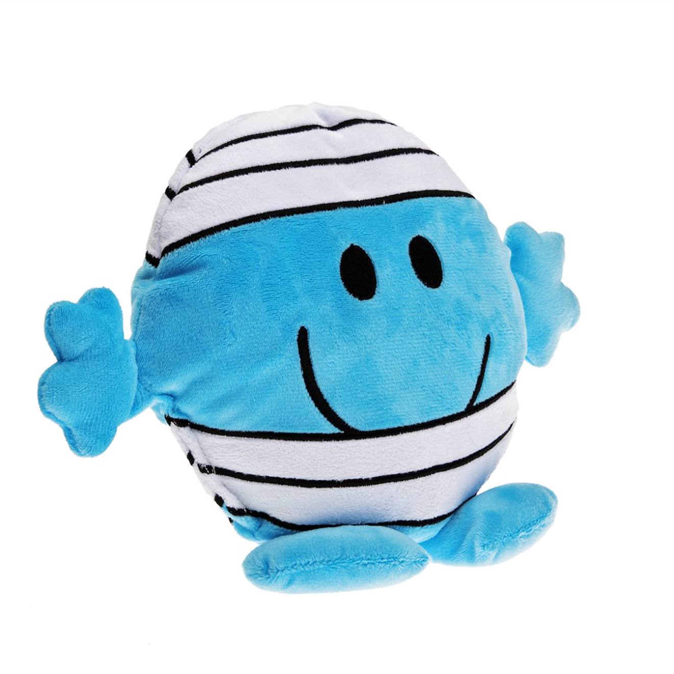 Peluche peluche bouillotte monsieur malchance marron