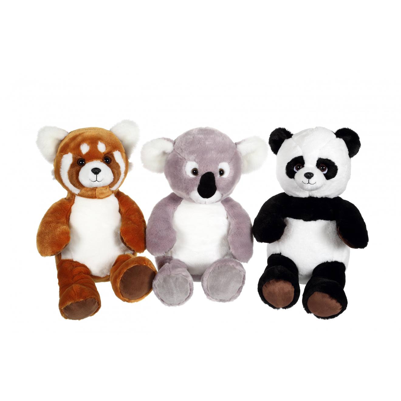 Peluche - peluche koala green forest - 20 cm gris