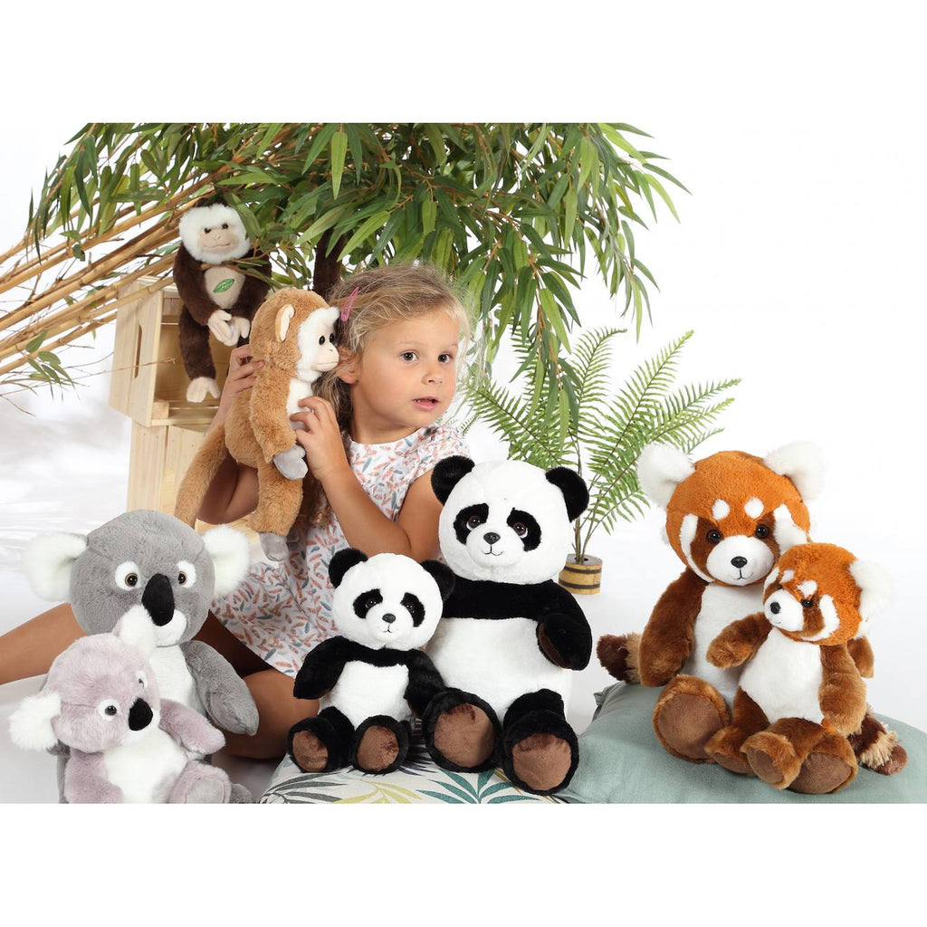 Peluche - peluche koala green forest - 20 cm gris