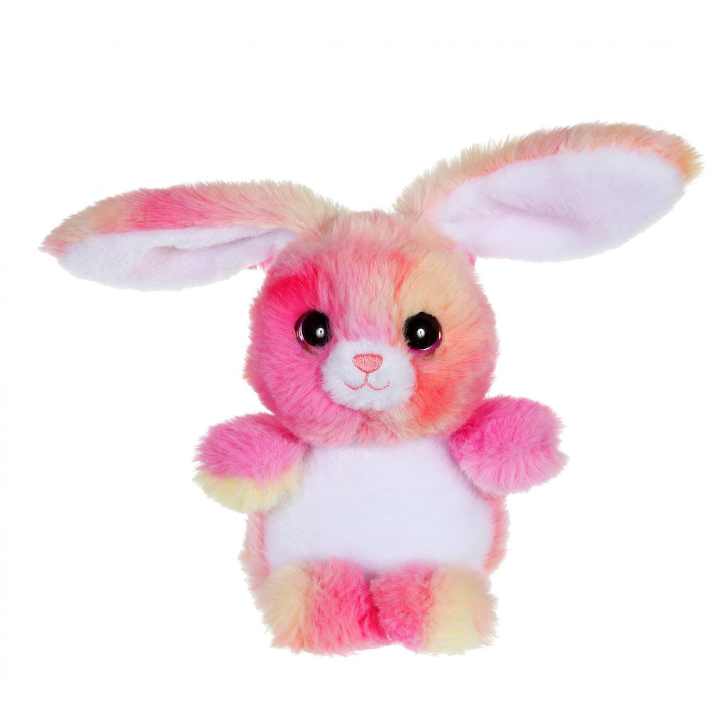 Peluche - peluche lapin cloudy 15 cm - rose