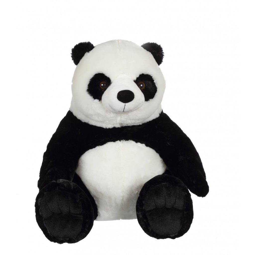 Peluche - peluche panda - 70 cm noir