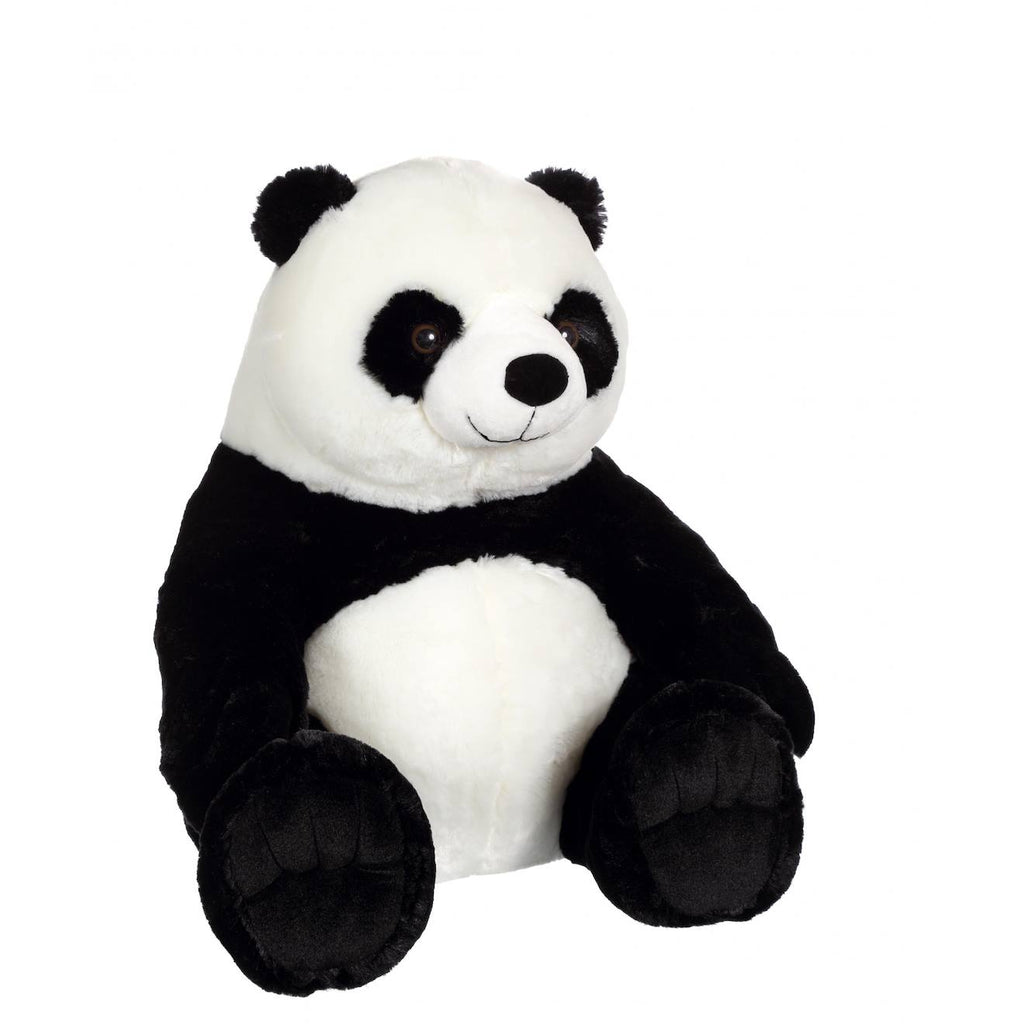 Peluche - peluche panda - 70 cm noir