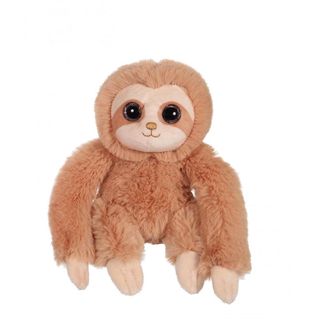Peluche - peluche p'tit paresseux marron - 16 cm marron