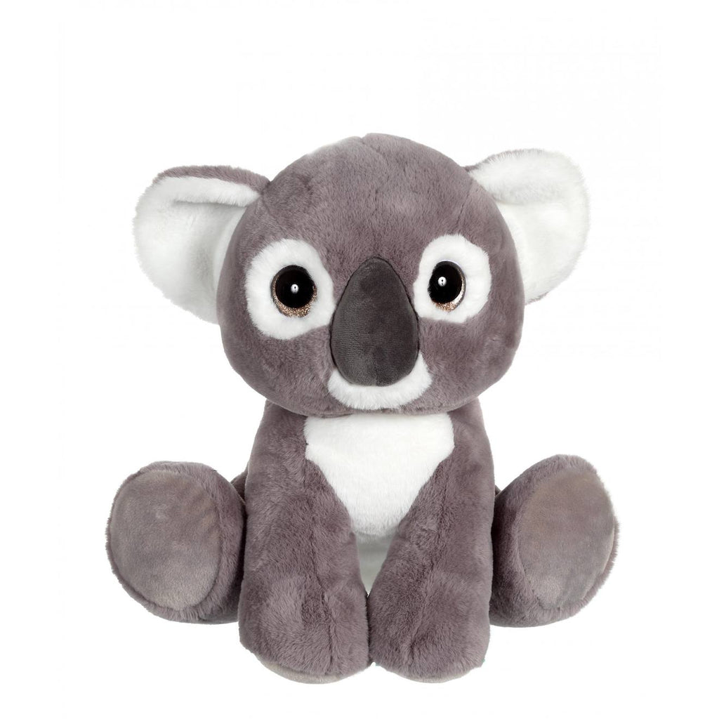 Peluche - peluche puppy eyes pets - koala gris et blanc - 40 cm gris
