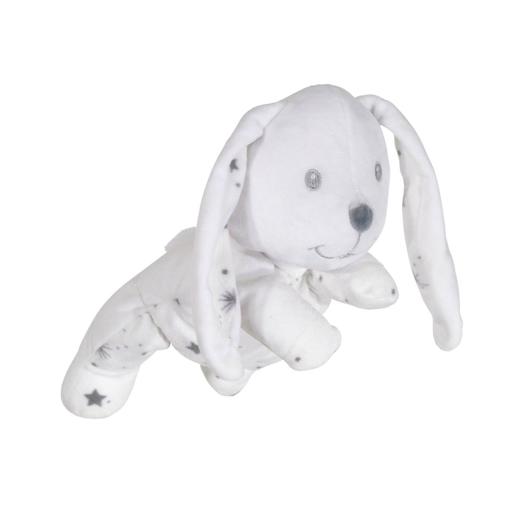 Peluche petit lapin blanc