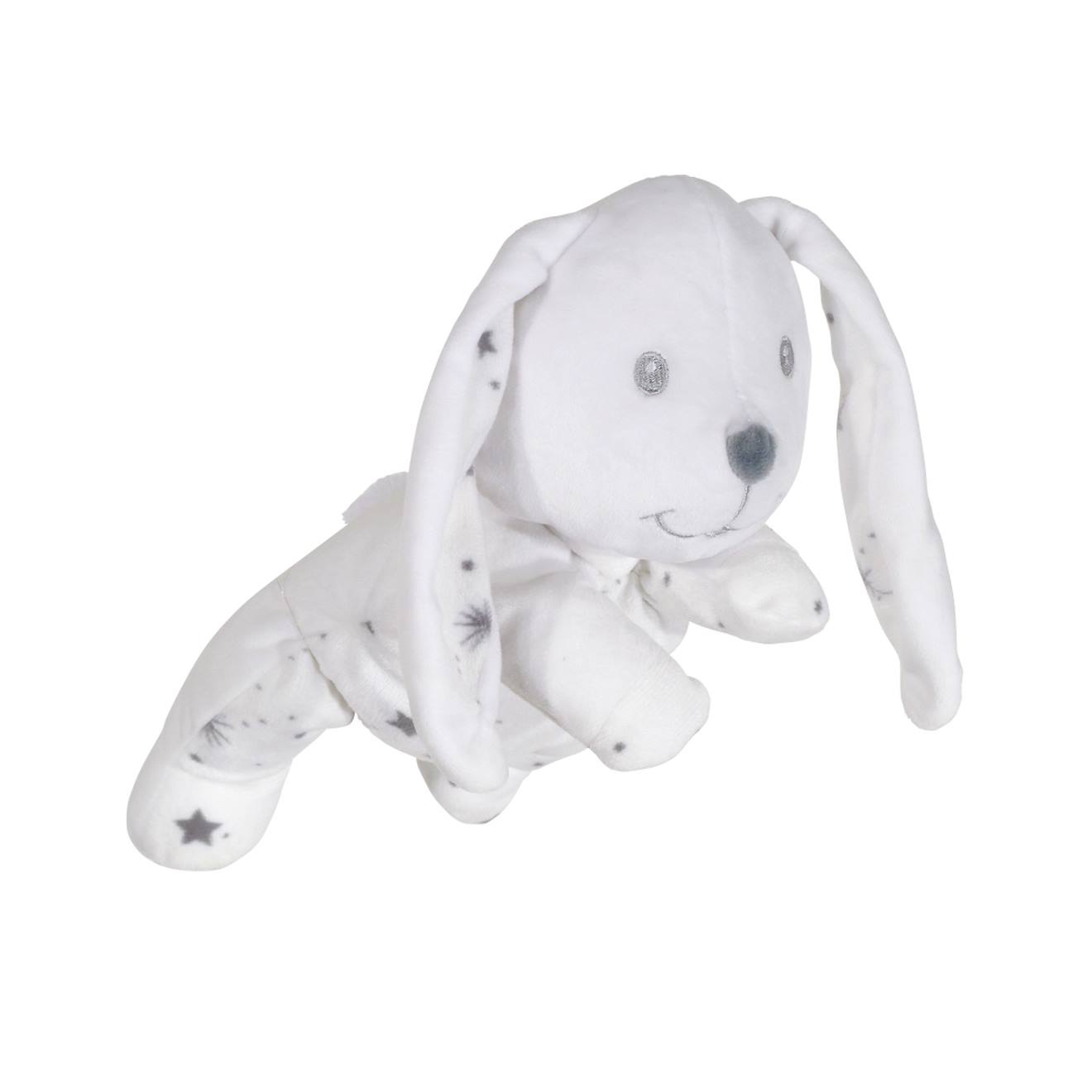 Peluche petit lapin blanc