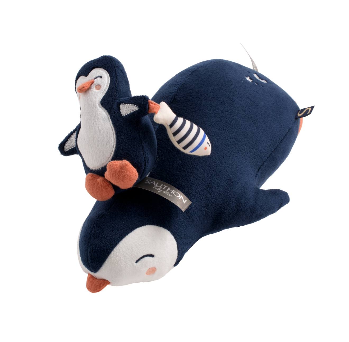 Peluche pingouin marine - baby sailor bleu