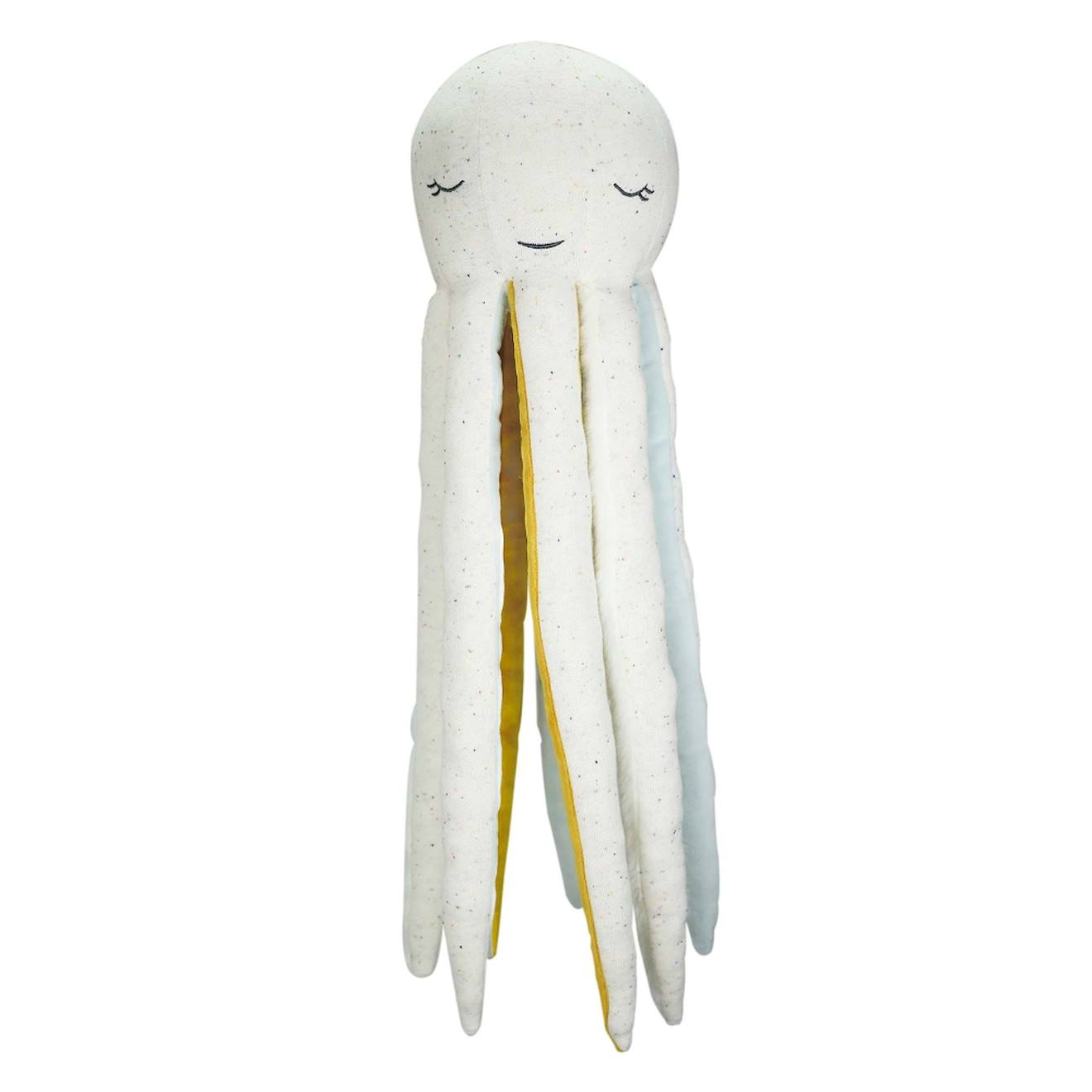 Peluche poulpie la pieuvre vanille