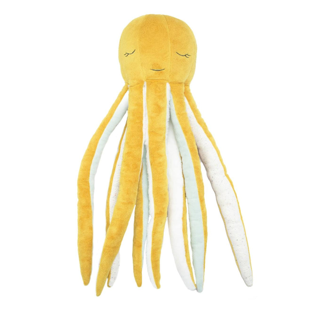 Peluche poulpie la pieuvre moutarde