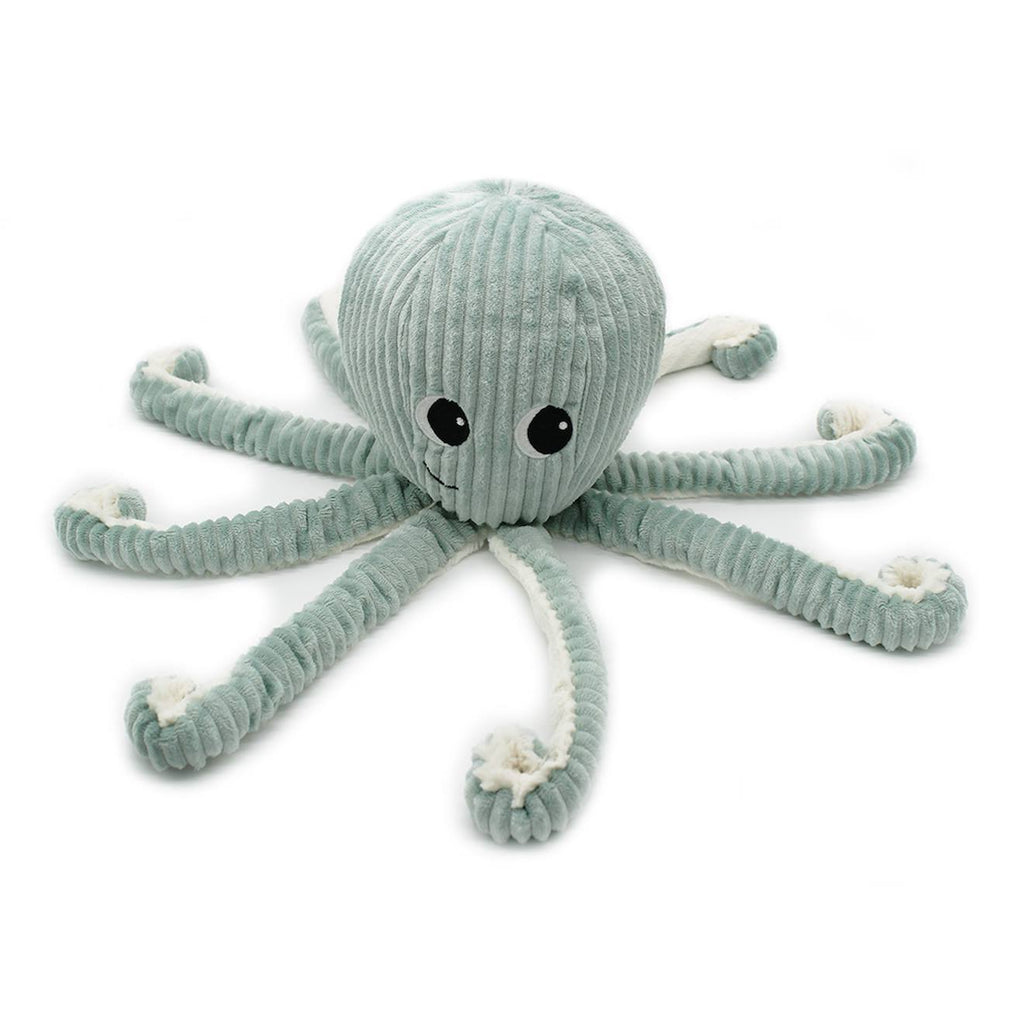 Peluche ptipotos pieuvre mint filou vert