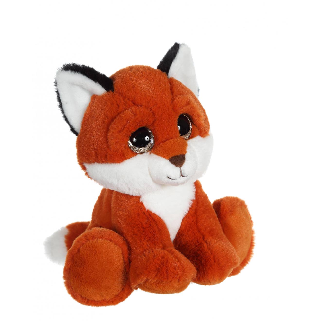 Peluche - puppy eyes pets nature renard - 22 cm orange
