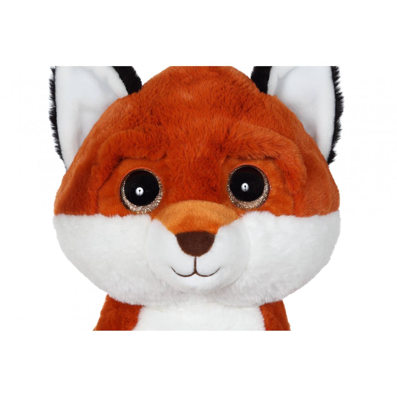 Peluche - puppy eyes pets nature renard - 22 cm orange