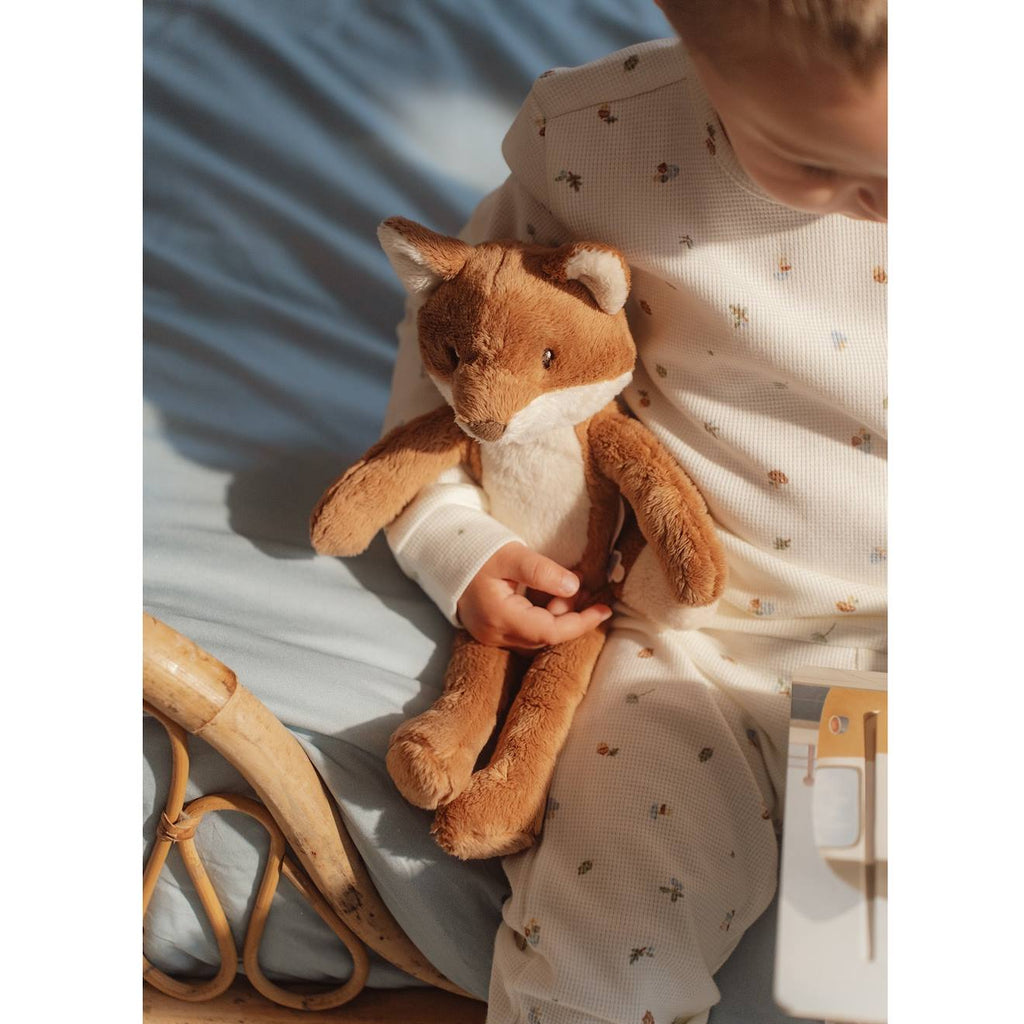 Peluche renard forest friends 30 cm marron