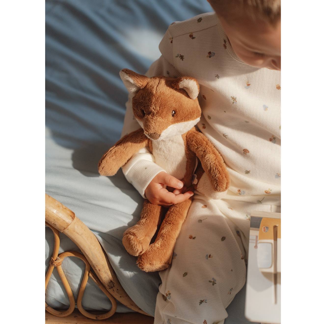Peluche renard forest friends 30 cm marron