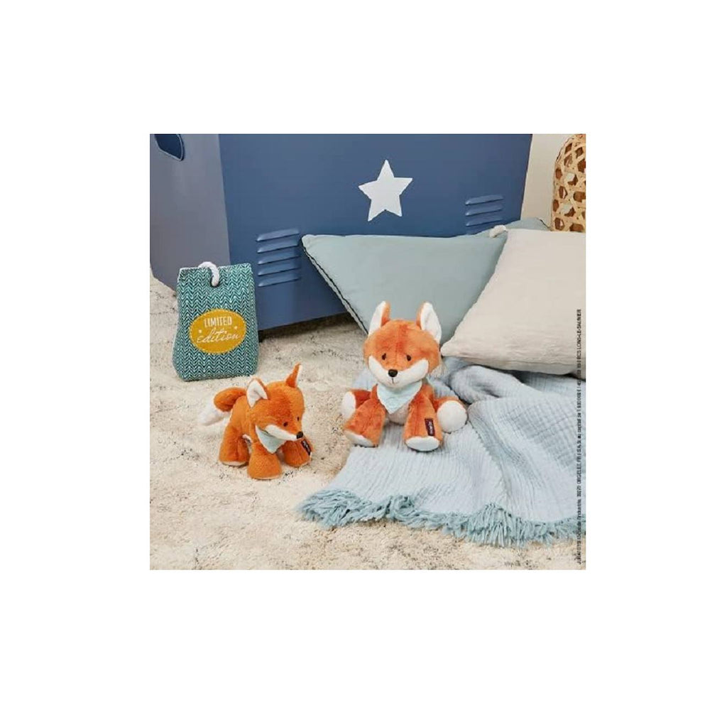Peluche renard paprika 17 cm orange