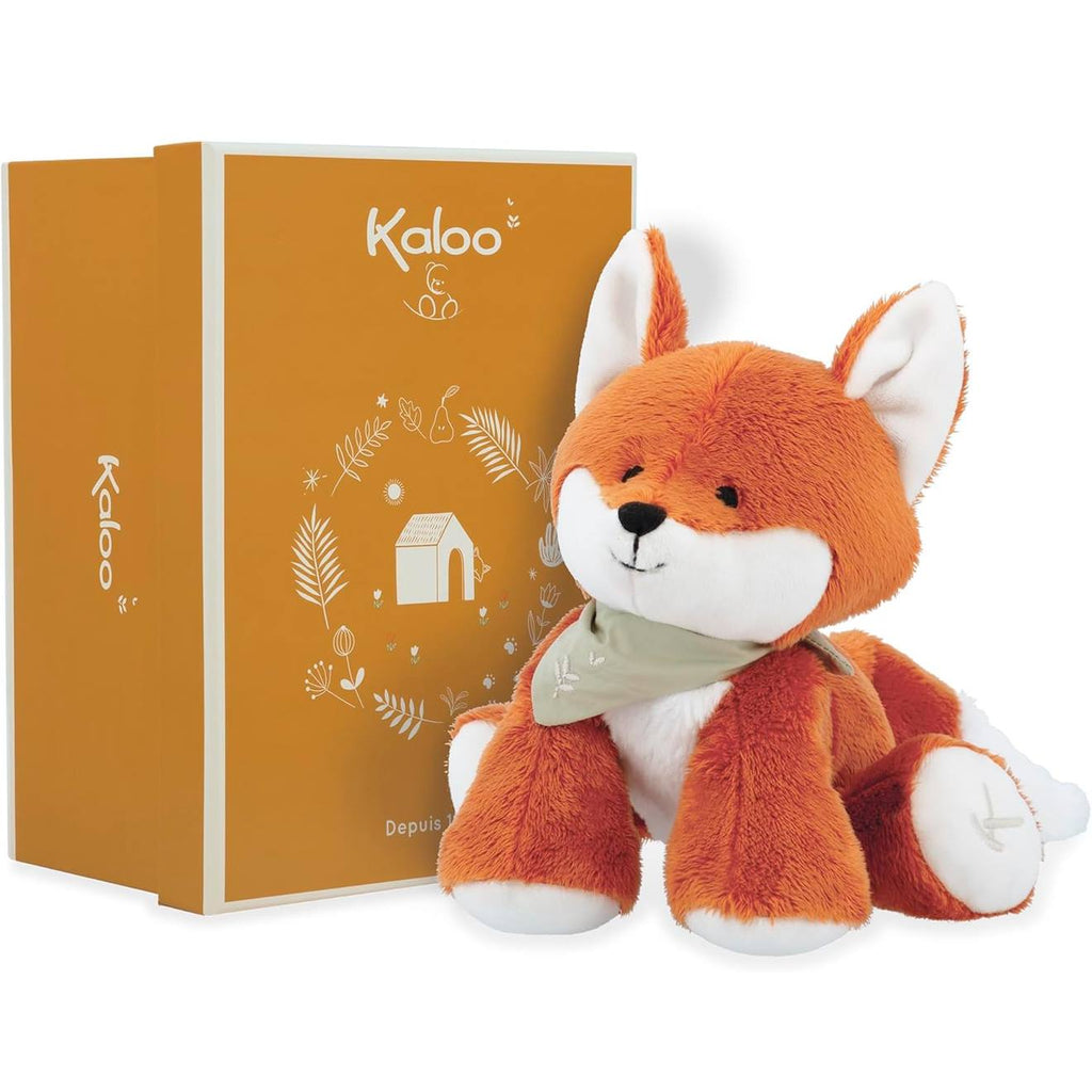 Peluche renard paprika 17 cm orange