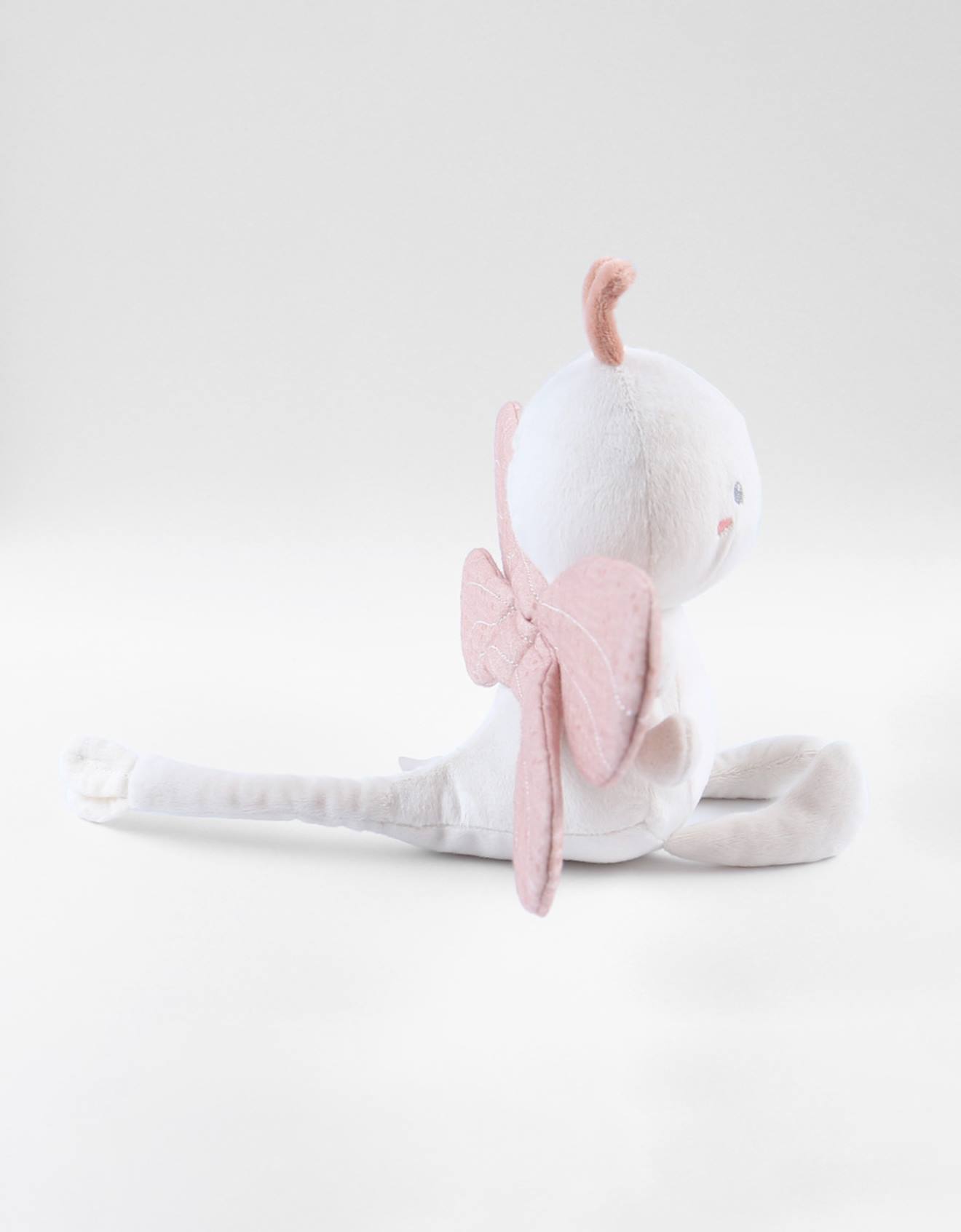 Peluche small louli en veloudoux blanc