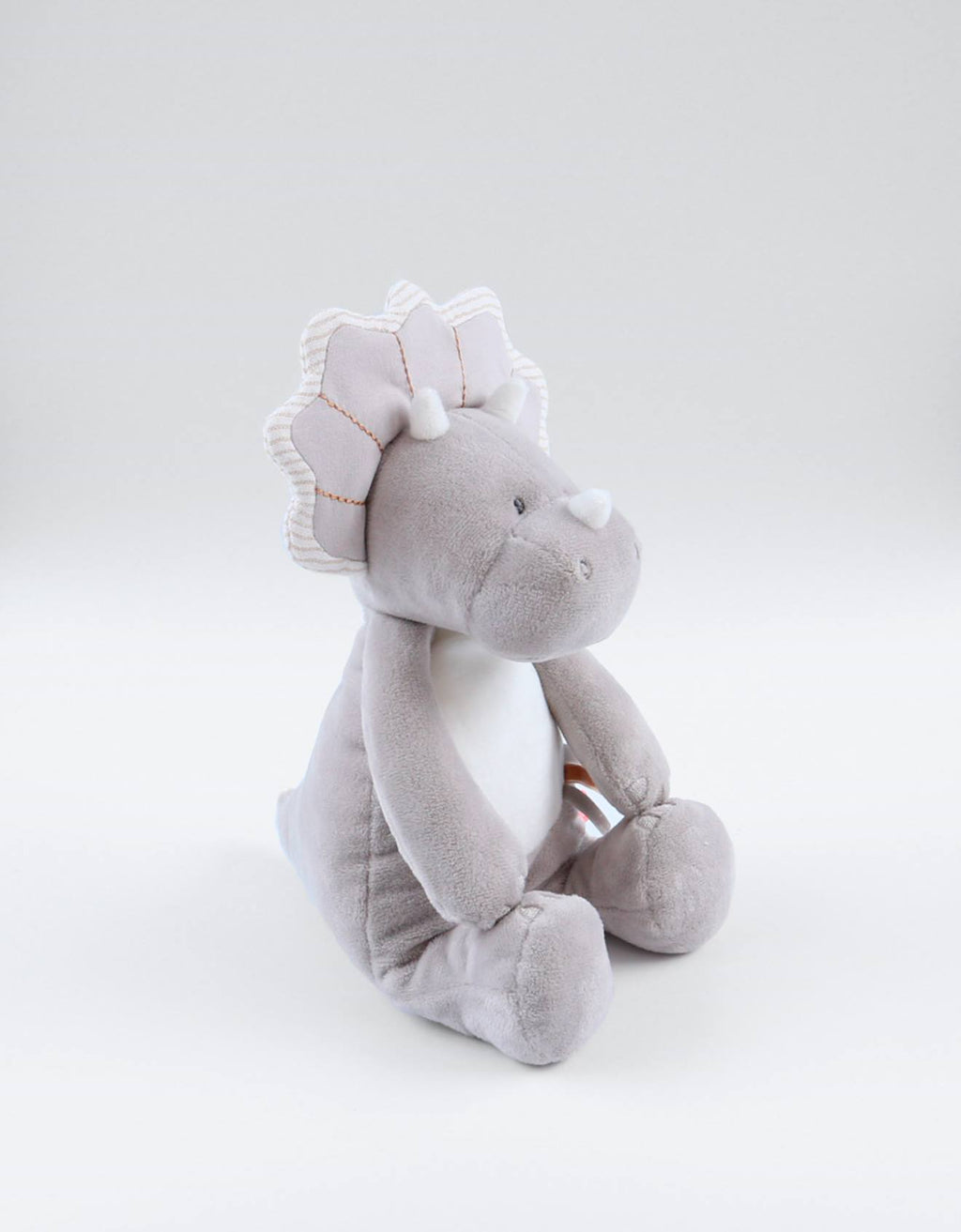 Peluche small ops en veloudoux gris
