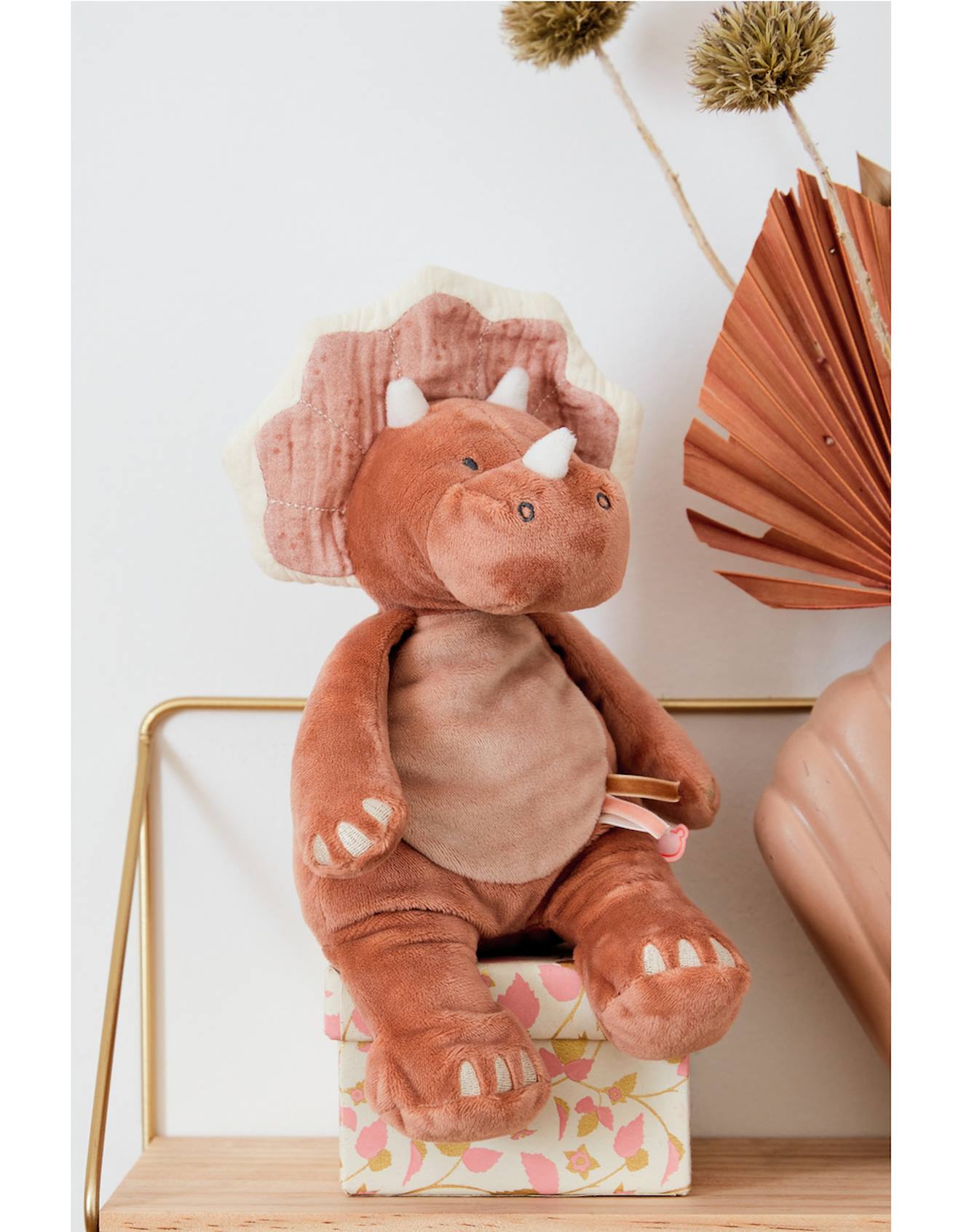 Peluche small popsie en veloudoux rose
