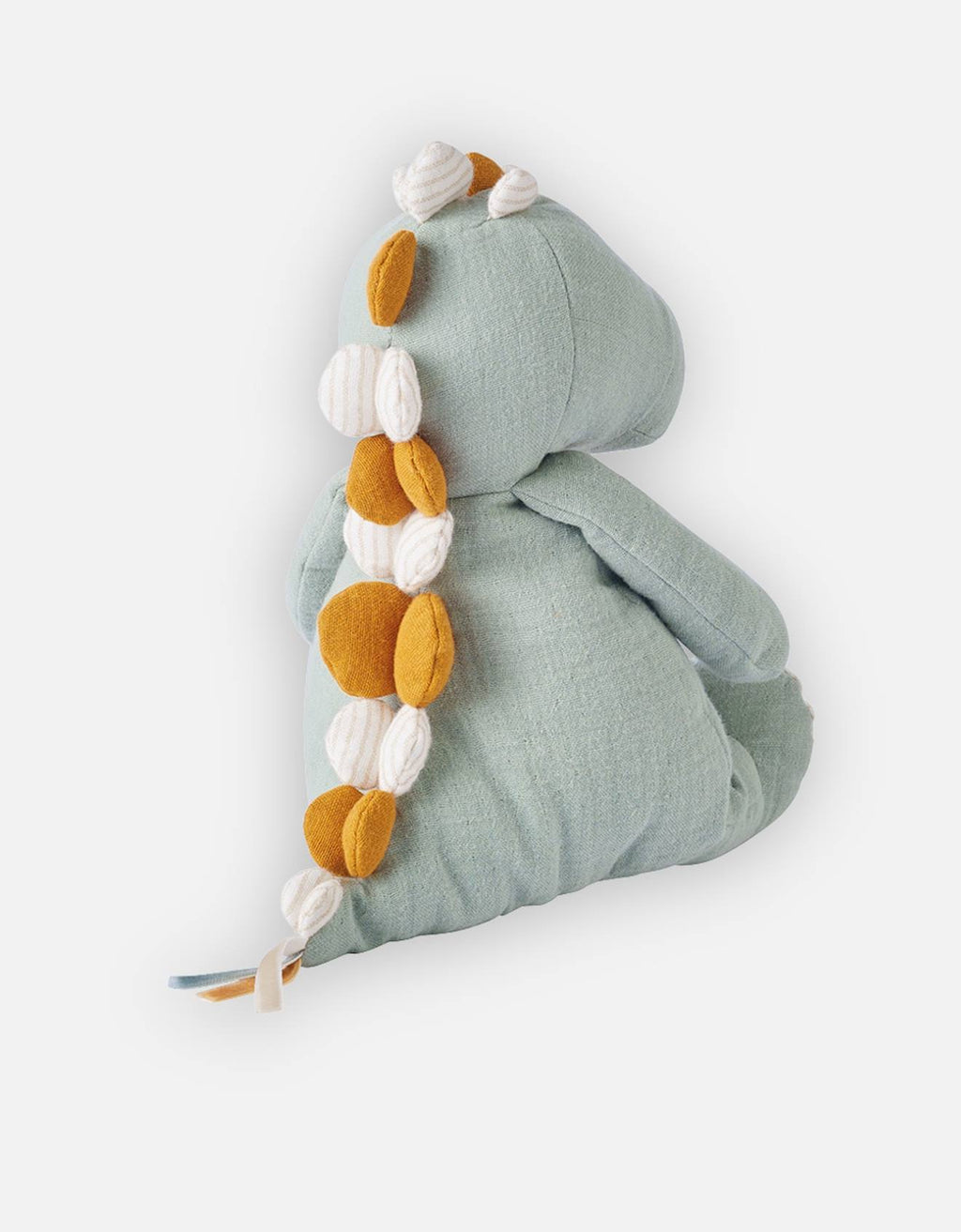 Peluche small stegi en mousseline de coton bio vert