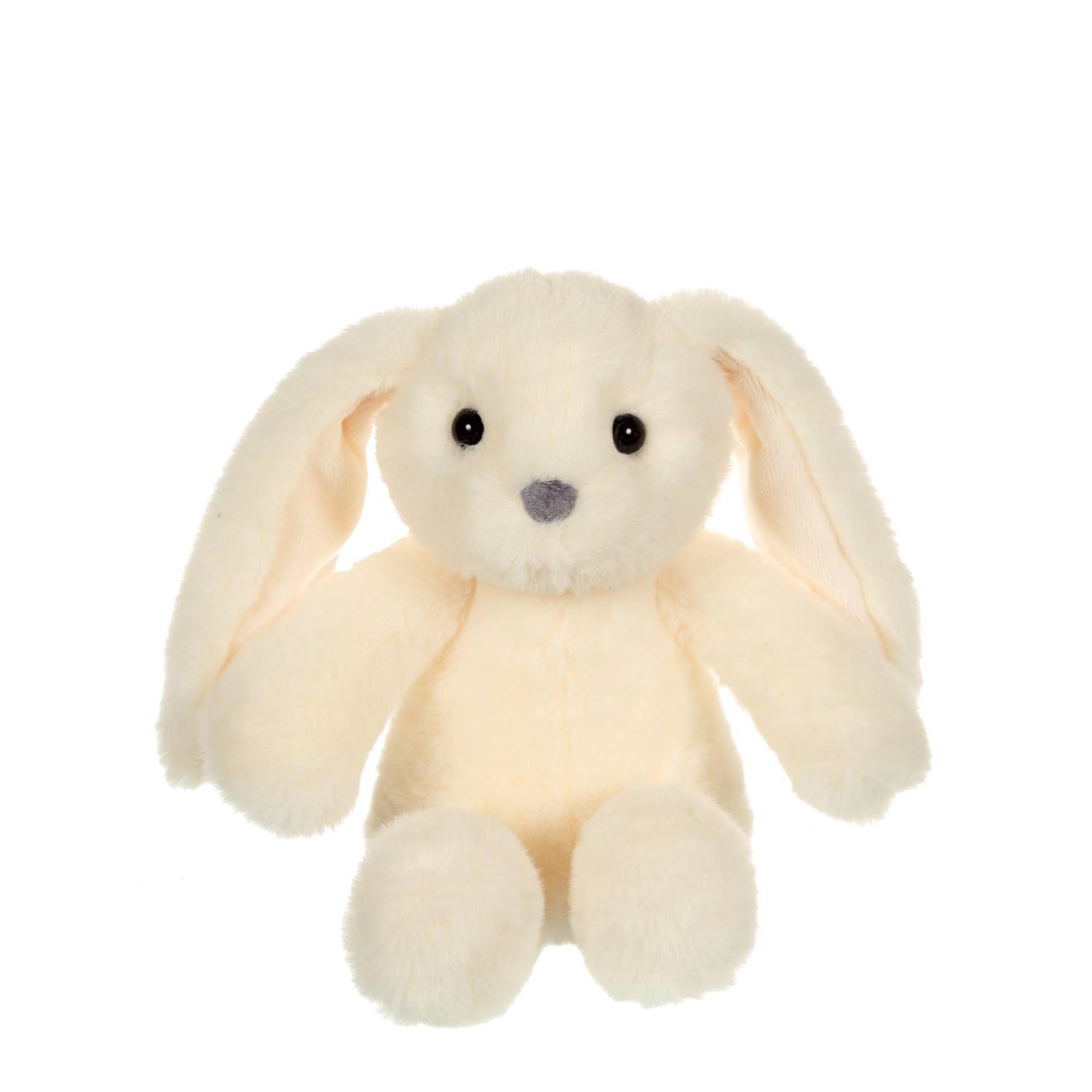 Peluche - trendy bunny - 16 cm beige
