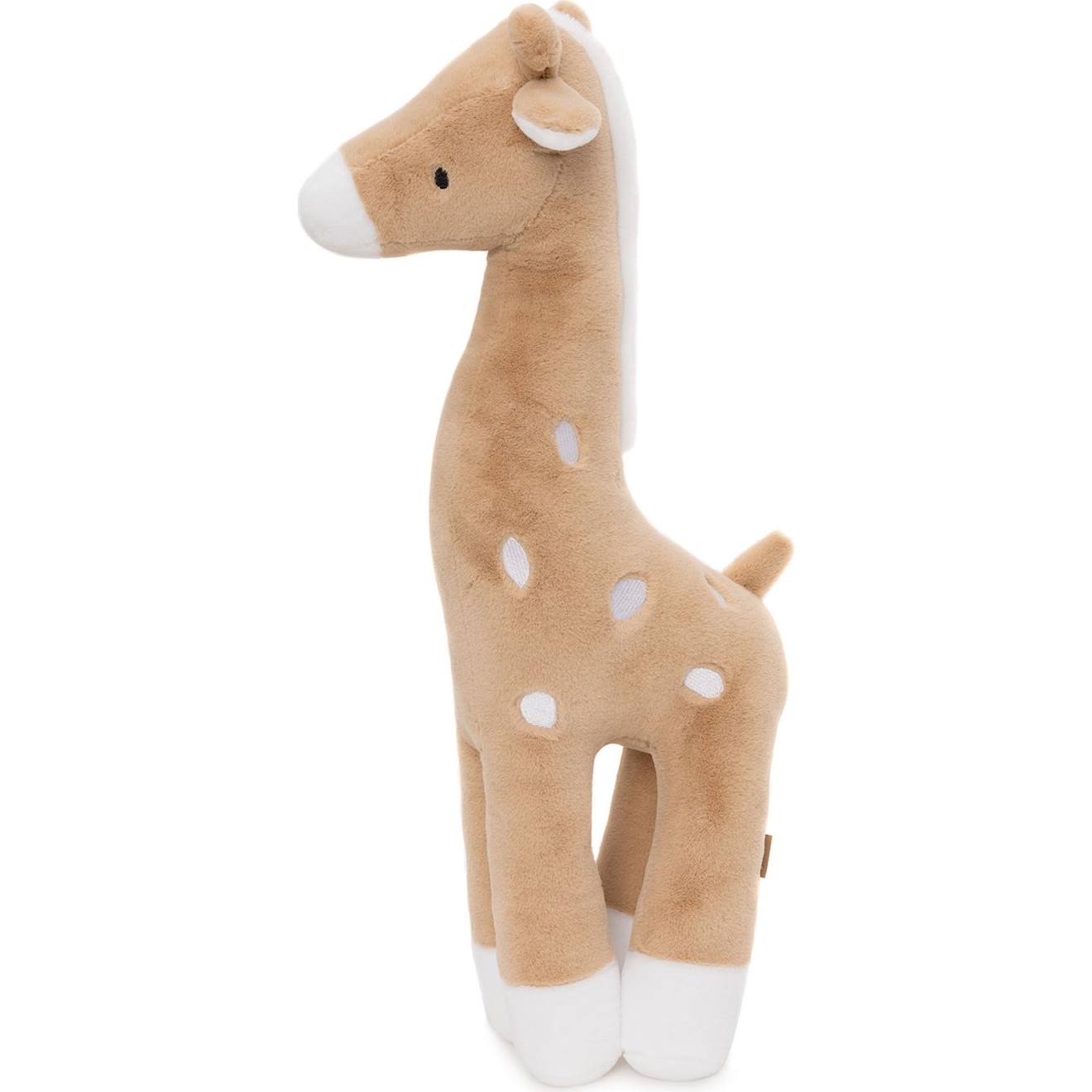 Peluche XL jungle jambo girafe beige, blanc
