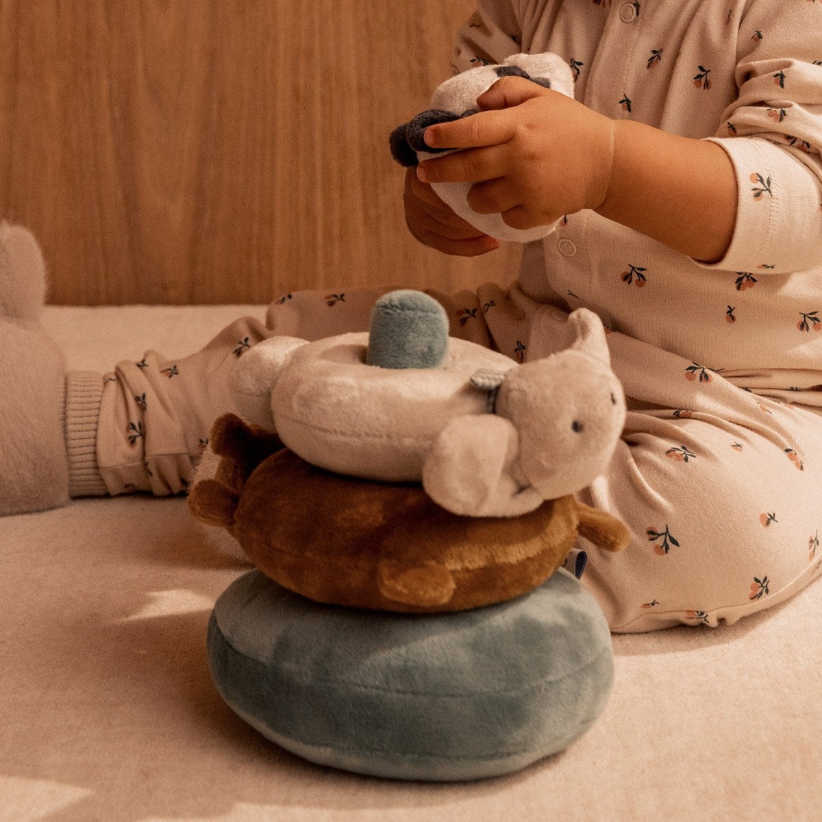 Peluches à empiler Liewood tour d'animaux d'éveil pour bébé