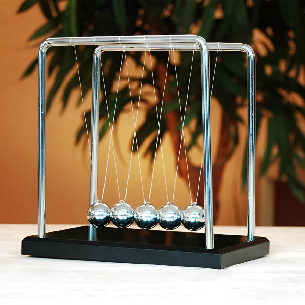 Grand Pendule de Newton - Objet Déco Original