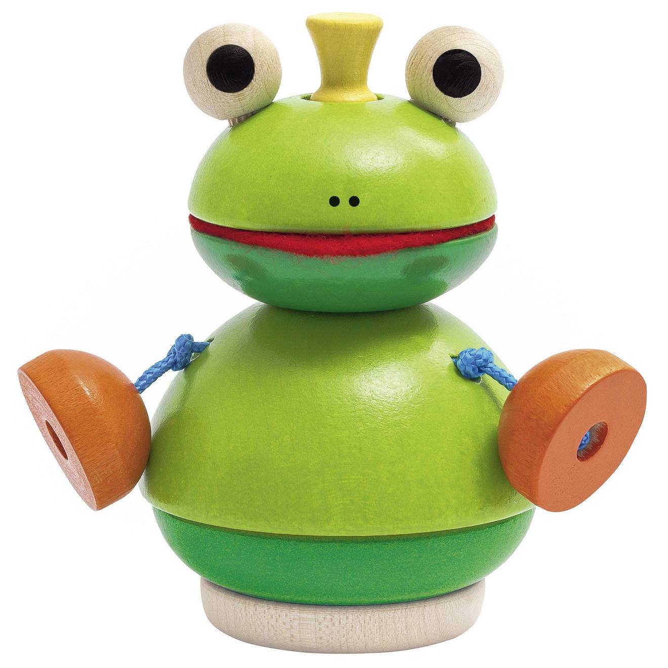 Pépito, la grenouille à empiler vert