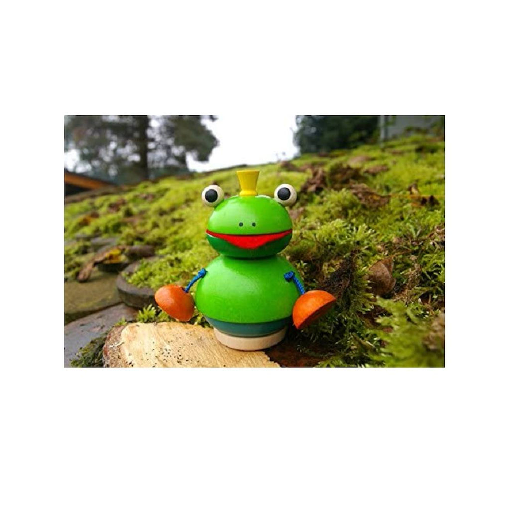Pépito, la grenouille à empiler vert