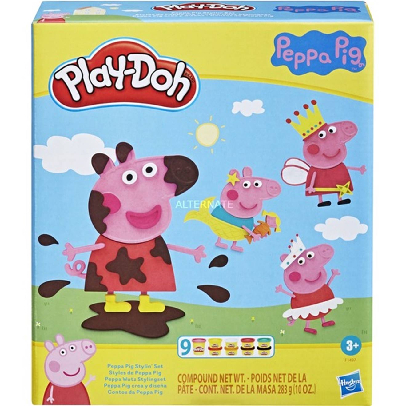 Peppa Pig pâte à modeler multicolore