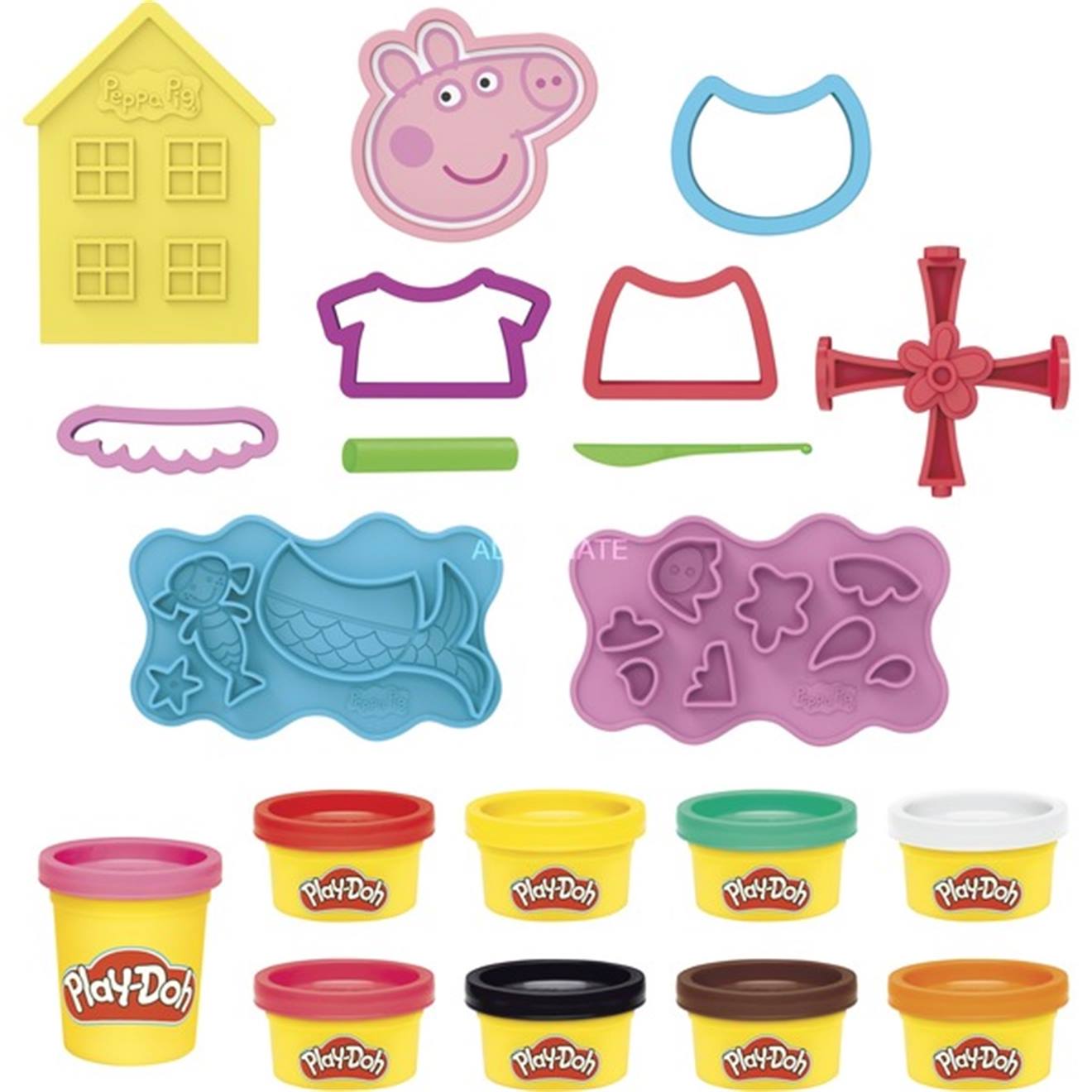 Peppa Pig pâte à modeler multicolore