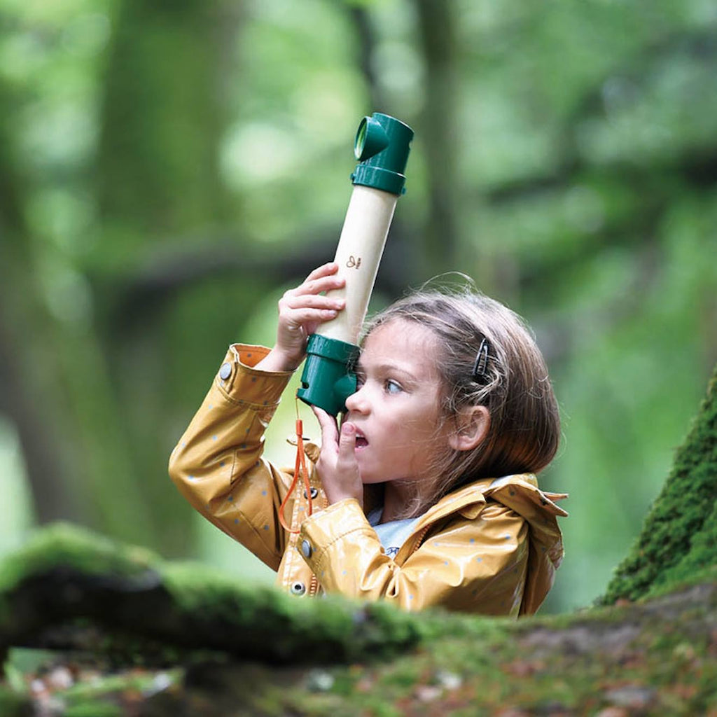 Périscope cache-cache vert