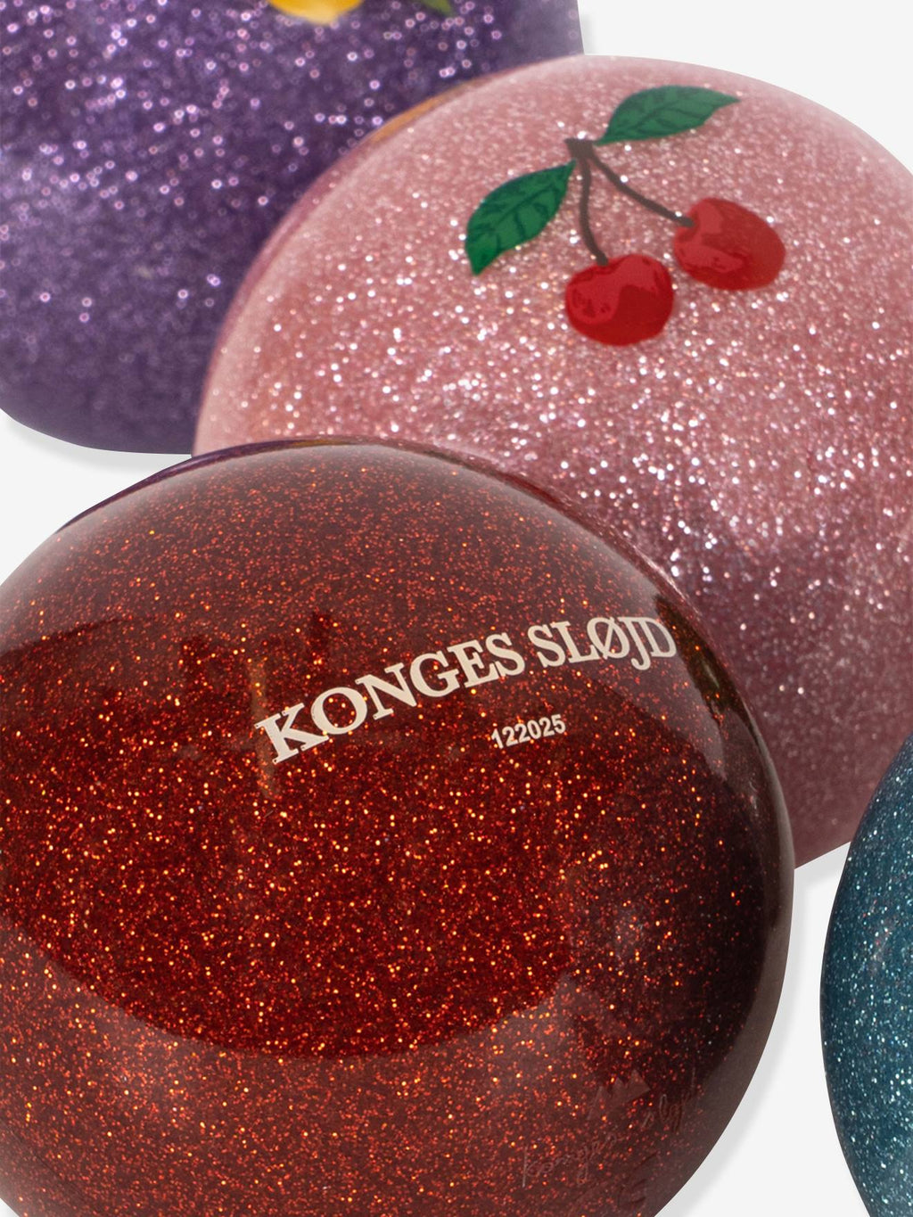 Pétanque à paillettes multicolore