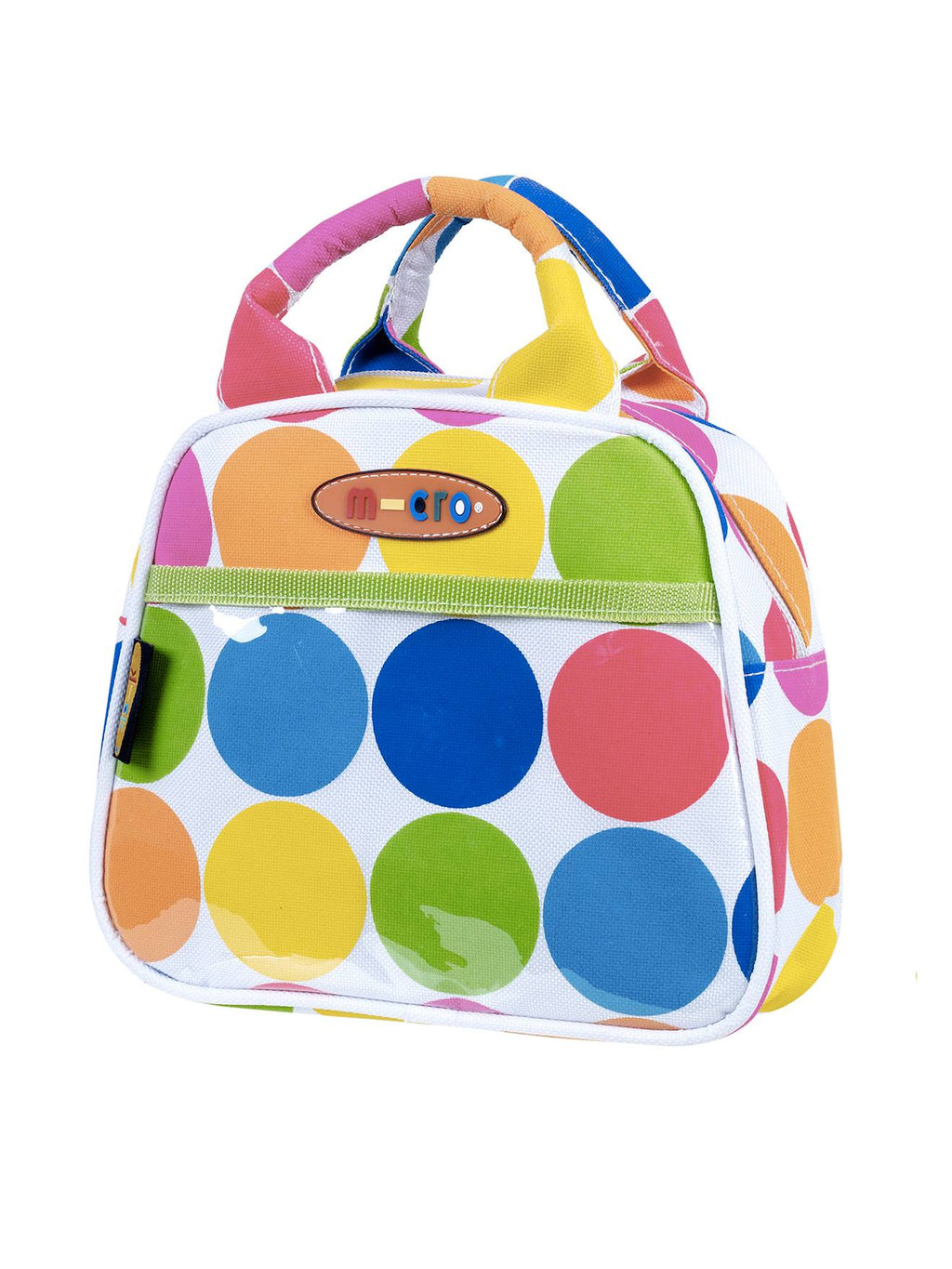 Petit sac à main fluo pois