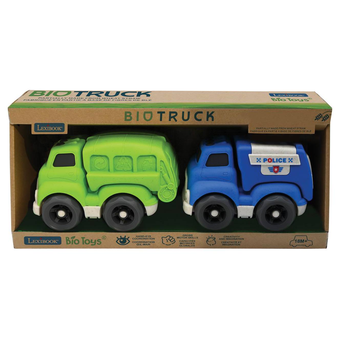Petites voitures - pack de camions multicolore