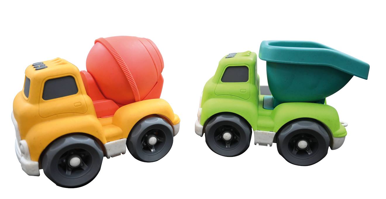 Petites voitures - pack de véhicules de chantiers multicolore