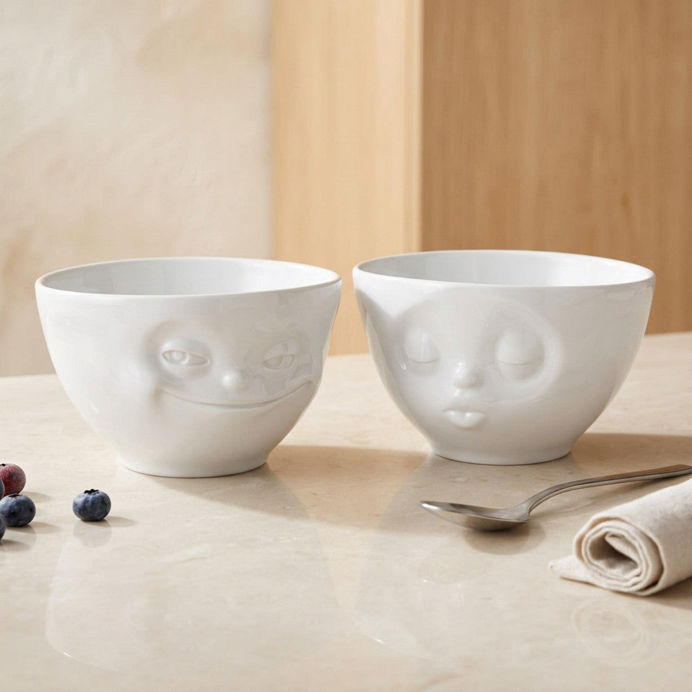 Set de Bols Bisous et Malin (x2) - Bol Original